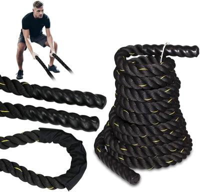 China New craft wear resistant arm strength cross fitness rope core physical battle rope training rope for sale