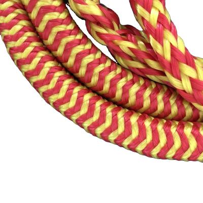 China double braided polyester UHMwPE rope line for marine/ship/boat/yacht/sailing for sale