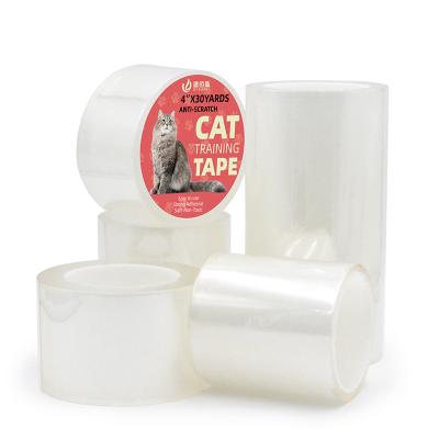 China ANTI-STATIC Anti-scratch Cat Training Tape Cat Scratch Deterrent Tape Protect single-sided sticky your furniture for sale