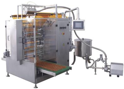 China Liquid Sachet Filling Packing Machinery , Horizontal Flow Pack Machine for sale