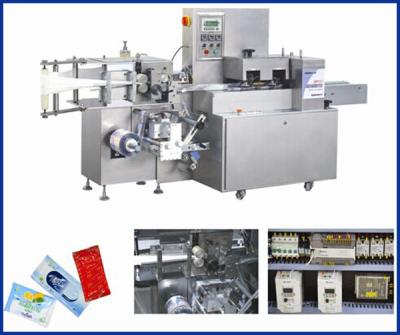 China Multi-Functional Horizontal Wet Tissue Pillow Type Packing Machine for sale