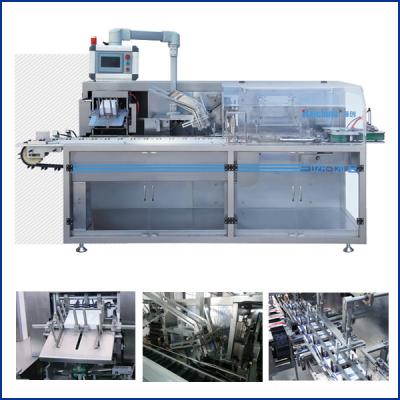 China Horizontal Automatic Cartoning Machine / Carton Box Packing Machine For Blister for sale