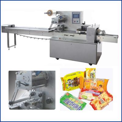 China Automatic High Speed Flow Packing Machine For Food / PLC Control for sale