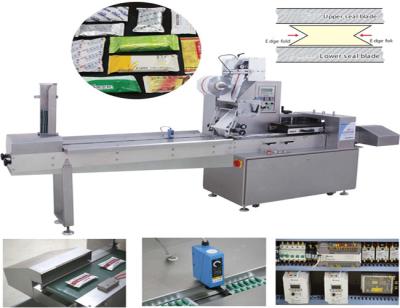 China Plastikkeks-automatischer Verpackmaschine Lamitated-Film DZP-250C zu verkaufen