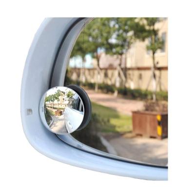 China Fashion Factory Simple Wholesale 360 ​​Degree Blind Spot Auxiliary Visual Mirror For Reversing Rearview Mirror Adhesive Car Small Circular Mirror for sale