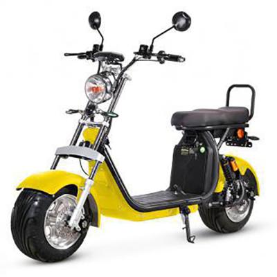 China 2021 newest model electric scooter city Cocos harlley 60V 1500W electric scooter 2 wheel unisex fat big tire for sale