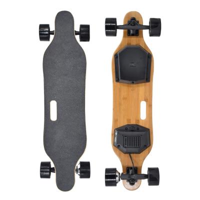 China Outdoor Activities 2021 USA STORE FREE SHIPPING 600W Waterproof Anti Slip Longboard With Split Box Electric Skateboards With Remote for sale