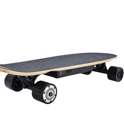 China Outdoor Activities Mini 4 Wheels Off Road Hub Motor Take Off Controller All Terrain Long Board 2000mAh Electric Skateboard USA STORE for sale