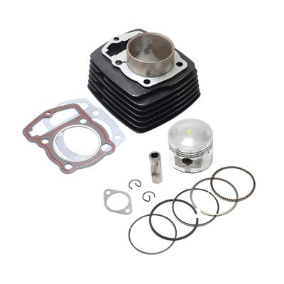 China Engine Cylinder Motorcycle Cylinder Kit 62mm Bored Lining Piston For LONCIN CBH150 CB150 CB LX150-56 GP150 150 150cc Engine Spare Parts for sale