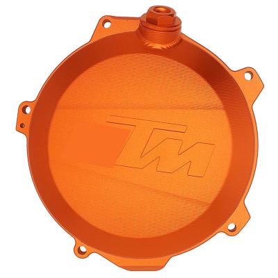 China Aluminum Fe FC 250 Cover For Husqvarna SXF XCF XCW Except F SXF XCF EXCF XCFW Engine Protector Clutch Guard 350 Motorcycle Clutch Pad for sale