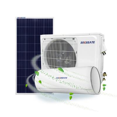 China New 18000-24000 Btu High End Listing Intelligent Room Inverter Solar Split Air Conditioner Hybrid for sale