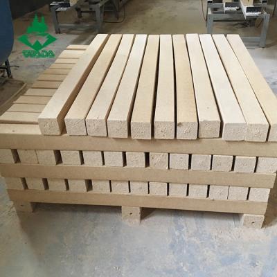 China Traditional Chip Block Chipboard No Hole For Pallet Foot Sawdust Block For Pallet for sale