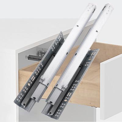 China Modern Manufacturer Soft Close Drawer Slides Undermount Drawer Slide With 2D / 3D Handle Hidden Drawer Slides for sale