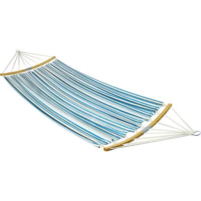 China Handmade Durable Stylish Portable Outdoor Patio Stripe Customized Hammock for sale