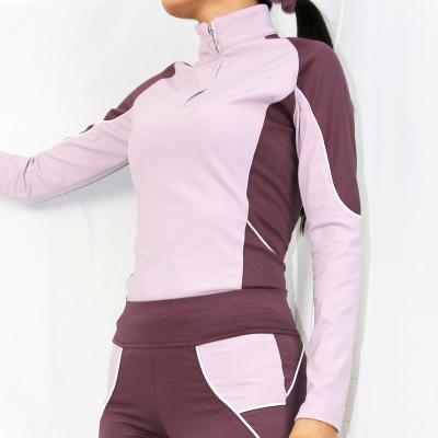 China Wholesale Women Rider Women Anti-Pilling Sleeve Cloth Ladies Breathable Fitness Riding Shirt Long Tops Skin-friendly for sale