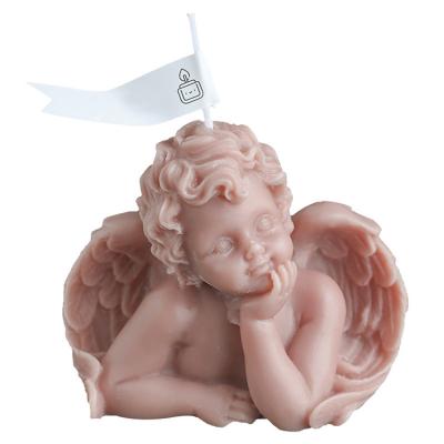 China Birthdays Candles Making Deliveries New Design Paraffin Wax Art Angel Candles Scented Luxury for sale