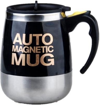 China 400ml Stainless Steel Coffee Mug Cup 400ml Viable Automatic Magnetic Lazy Automatic Lazy Stirring Automatic Mixing Mug for sale