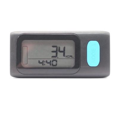 China Track Steps High Quality 3D Motion Sensor Super Large Display Digital Pedometer Step Counter for sale