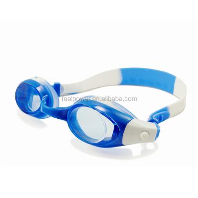 China Good Waterproof Offer OEM Design Stylish Kids Swimming Goggles Anti Fog for sale