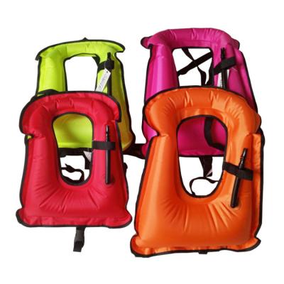 China Eco - Friendly Adult Inflatable Life Jacket For Safety Boating Swimming Surfing for sale