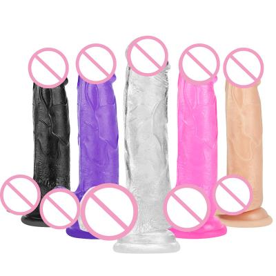 China Best Adult Toy Chinese Suppliers Selling Strip Toy Transparent Adult Female Toy Stimulating Dildo for sale