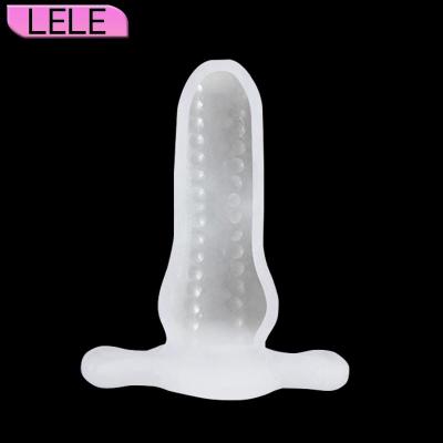 China Transparent Hollow Adult Stimulation Plug Sex Anal Toys for sale