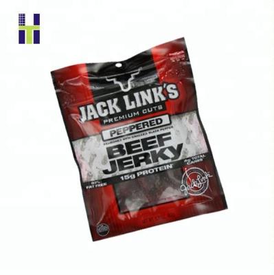 China Barrier Beef Jerky KPET / PE Materials Plastic Packaging Bag for sale