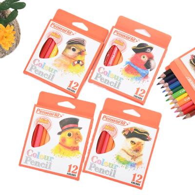 China Students draw children's art supplies drawing painting supplies color pencil stationery 12 color pencil wholesale for sale