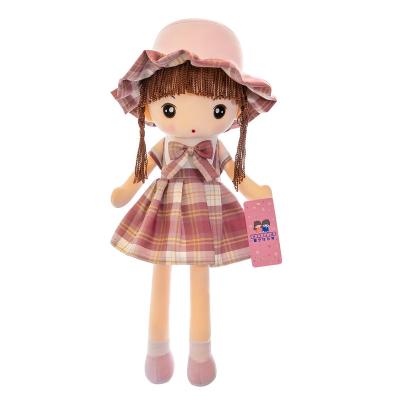 China 45cm Skirt Cute Little Girl Dolls Dropshipping Wholesale Princess Plush Toy Phial Dolls Children Girls for sale