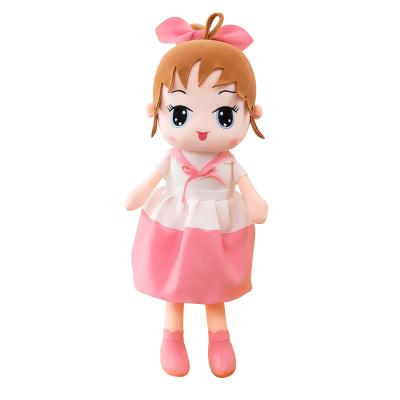 China Green Soft Flower Doll Girl Plush Toys Personalized Fairy Stuffed Baby Gift for sale