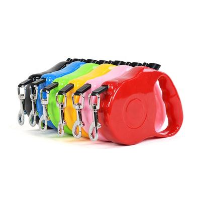 China 3m/5m Nylon Puppy Advances Dog Leads Durable Automatic Retractable Retractable Leash for sale