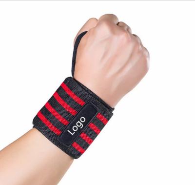 China Amazon Best Selling Breathable Adjustable Elasticity Wrist Weightlifting Elastic Wrapping Brace For Fitness People for sale