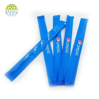 China Newell Manufacturers Custom Logo Printed Disposable Grades Japanese Disposable Sushi Twins Bamboo Ramen Chopsticks With Custom Sleeve for sale