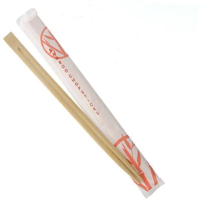 China Household Disposable Eco-friendly Sushi Chopsticks Wholesale Disposable Bamboo Chopstick Price With Half And Whole Sleeve for sale