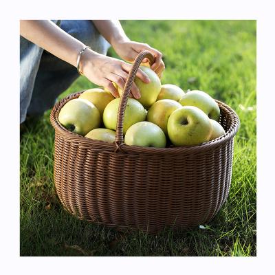 China Wholesale Best Selling Portable Viable Large Capacity Outdoor High Quality Fruit Basket Carry Basket for sale