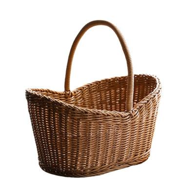 China Wholesale New Style Sustainable Car Pet Picnic Basket Outdoor Strong And Durable Capacity Carry Basket for sale