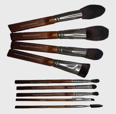 China Angular blush hot sale new popular fashion trends luxury professional makeup brush set for sale