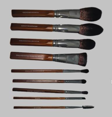 China Angular blush hot sale new popular fashion trends luxury professional makeup brush set for sale