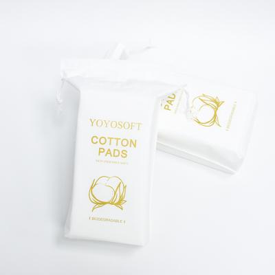 China Promotional Good Quality Popular Product Disposable Eco - Friendly Cotton Pads Soft for sale