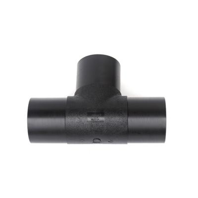 China New popular gas water pipe/ gas water pipe buttfusion/pipe fitting reducing tee buttfusion molded fittings for sale