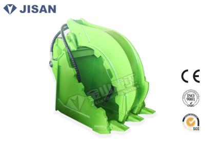 China Heavy Duty Hydraulic Grab Bucket Handling Waste Debris For Excavator ZX200 ZX210 for sale