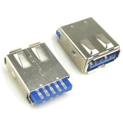 China PCB Limited Company UL Approved Consumer Electrics Connector USB3.0 Short USB Type A USB Female Connector for sale