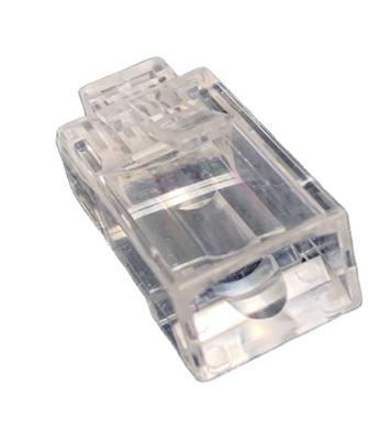 China New Modular Network Ethernet CAT6a Plug 8P8C Pass Through RJ45 Connector for sale