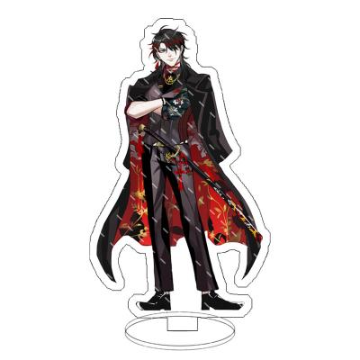 China China Anime Luxiem VTuber Figures Stand Shu Mysta Luca Ike Vox Character Desk Decor Fan Gifts Cosplay Hot Key Acrylic Chains for sale