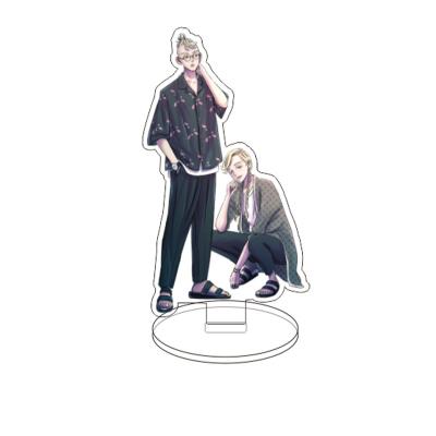 China Europe 15cm Large Anime Stand Brand Acrylic Attack On Stand Cartoon Humanoid Character Giant Acrylic Stand for sale