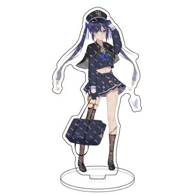 China Japan Factory Sale 9 Designs 15cm Anime Game Genshin Impact Display Hot Popular Cartoon Figure Acrylic Standee for sale