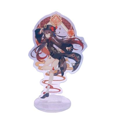 China China Genshin Impact Figure Kazuha Action Vision Lnazuma Acrylic Stand Toy Desk Decoration Standing Sign Sangonomiya Kokomi Model Fans for sale