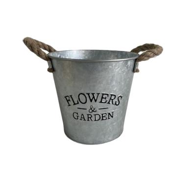 China Viable hot sale at low price planter stand metal iron metal flowerpot metal vase for sale