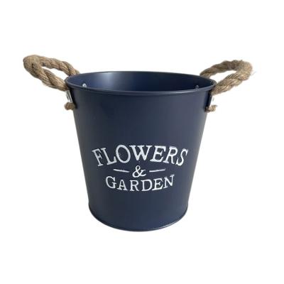 China Wholesale Price Rectangle Metal Flower Pot Viable Decoration Metal Flower Pot Customizable Metal Flower Pot for sale