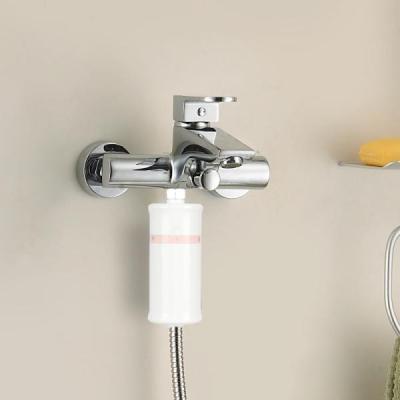 China Home Hotel Water Purifier Shower Filter Self Cleaning Hot Water Filter Effective Cleaning And Alkaline Shower Filter for sale